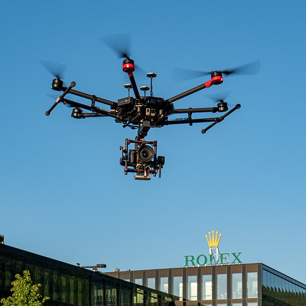 Luftaufnahme mit Drohnen